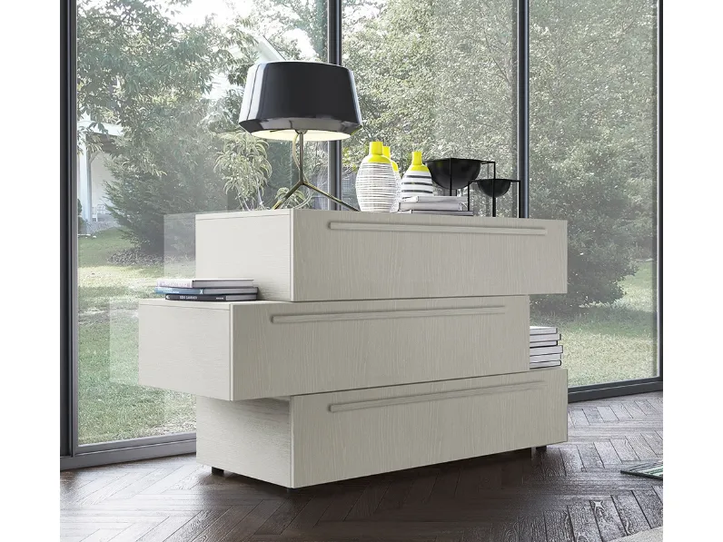 Comò Volo Tulip di Colombini Casa