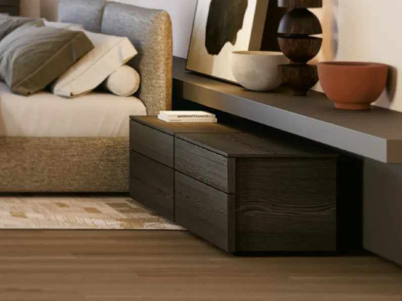 Comodino in legno Wide di Fratelli Elli