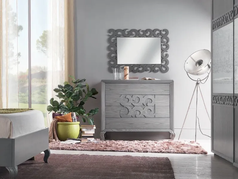 Comò Wind con intaglio di Betamobili