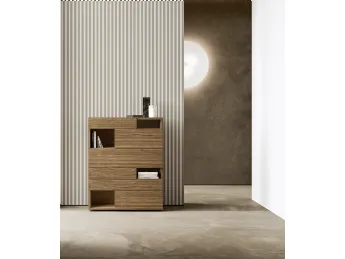 Wing Cassettiera Legno