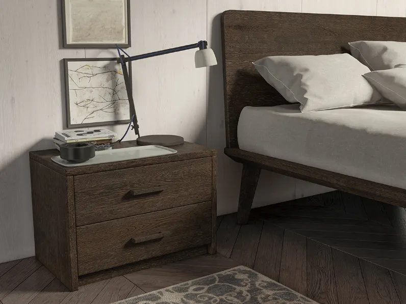 Comodino Wood Mood 064 di Linea3
