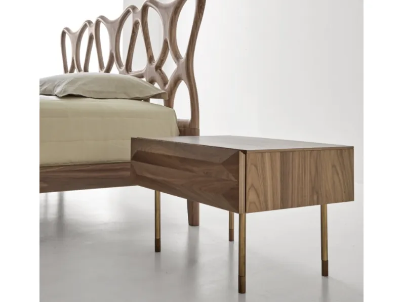 Comodino in legno York di Modesign