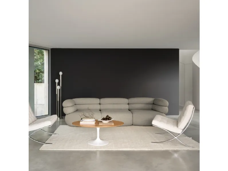 Divano lineare Biboni Sofa di Knoll