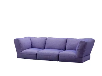 Il divano lineare Bolide di Miniforms unisce design essenziale e comfort moderno.