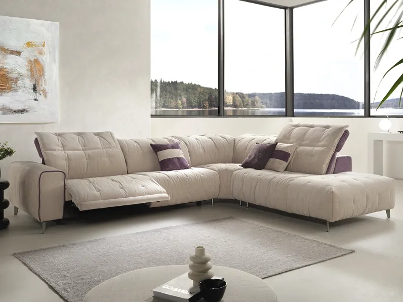 Divano relax Cannes di Delta Salotti