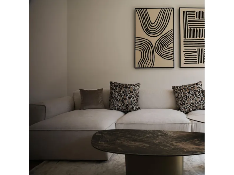 Divano con penisola Casanova di Kare Design