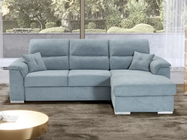 Divano con penisola Dylan di Kermes divani