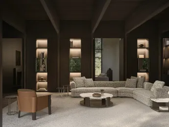 Il divano angolare Edmond di Molteni & C: design iconico, comfort senza compromessi.