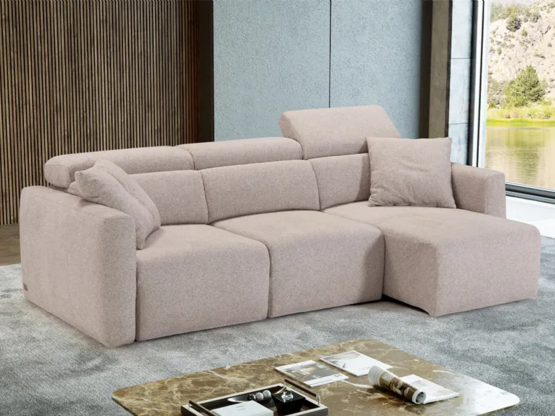 Divano con sedute estraibili Estro di Kermes divani