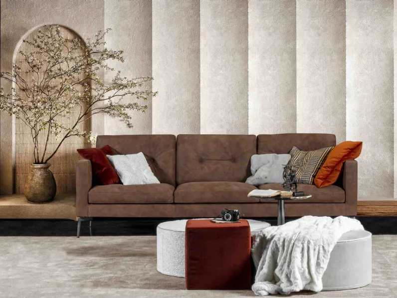 Divano lineare Fire di Flexstyle