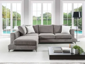 Il divano angolare Flex di Crippa Salotti è l'essenza del design contemporaneo.
