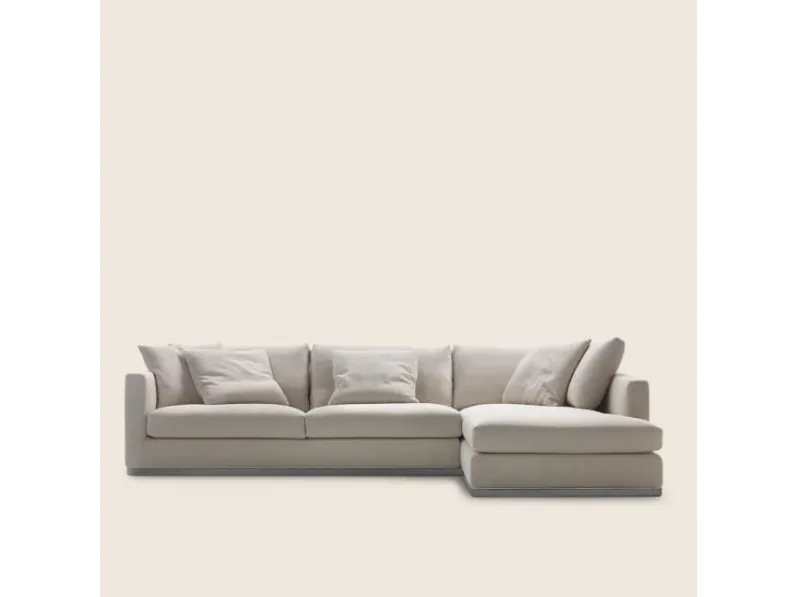 Divano con penisola Magnum di Flexform