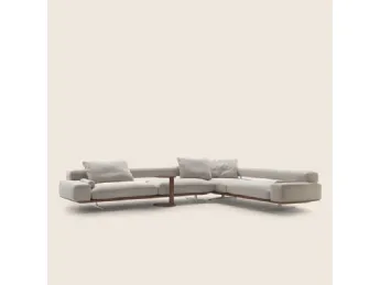 Il divano angolare Wing di Flexform è l'essenza del design contemporaneo.