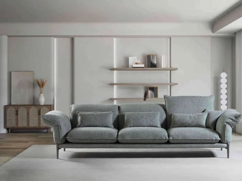 Divano lineare Hollywood di Flexstyle