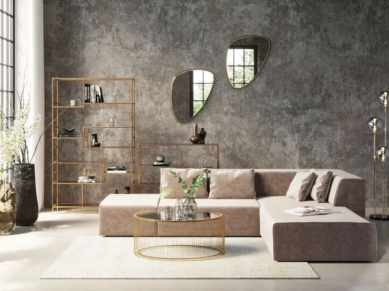 Divano con penisola Infinity di Kare Design