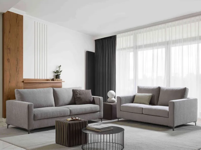 Divano lineare Ischia di Flexstyle