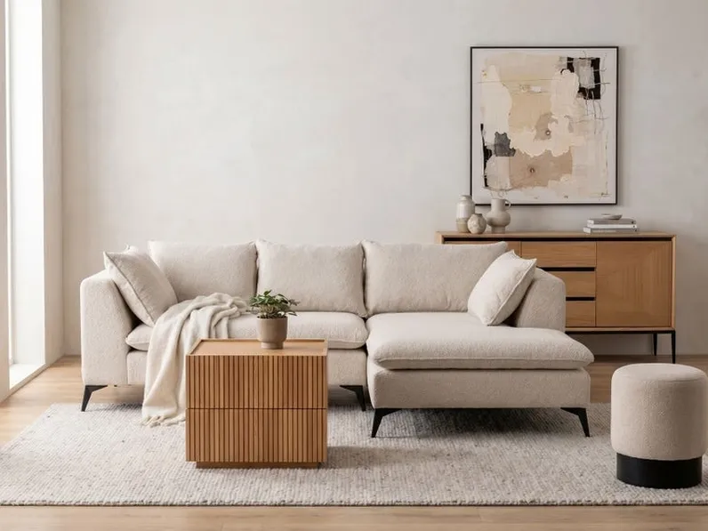 Divano con penisola Jimmy di Kare Design