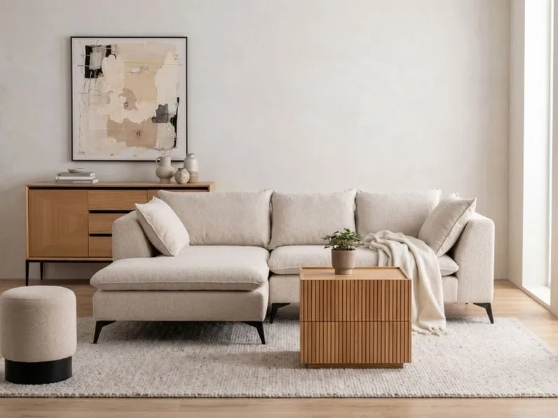 Divano con penisola Jimmy di Kare Design