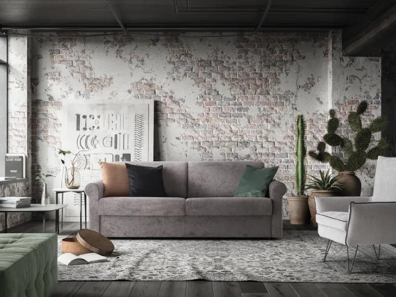 Divano letto lineare Lady di Confort Line