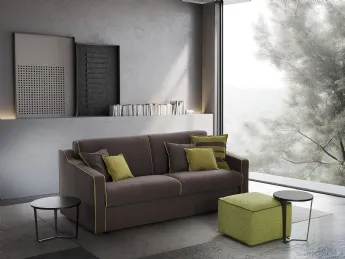 Il Divano Letto Lampo M di GR Salotti è la soluzione ideale per chi cerca versatilità e design senza