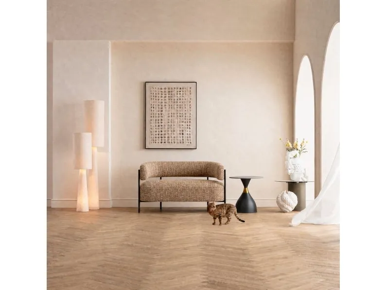 Divano lineare a due posti Lilja di Kare Design