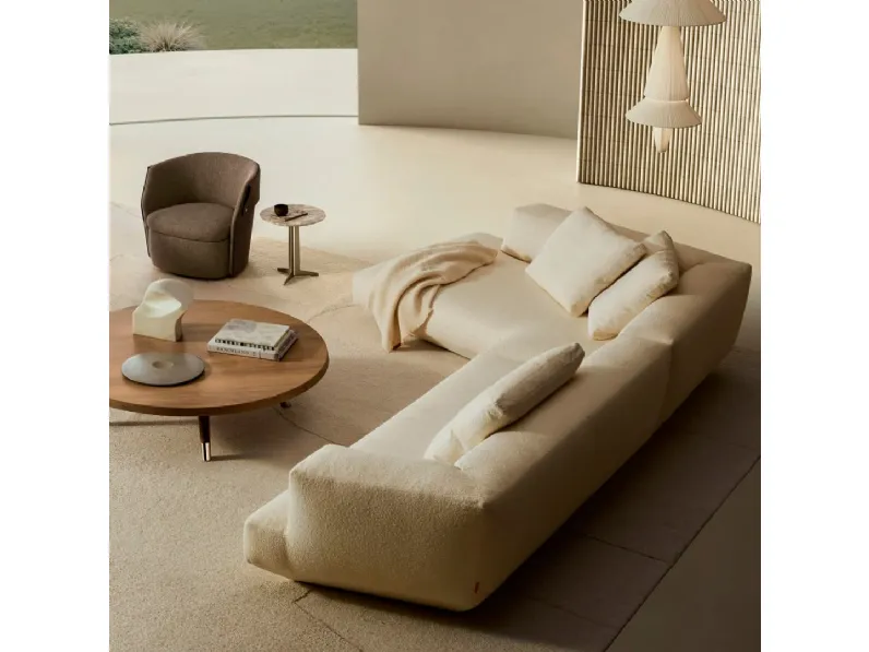 Divano angolare Loungescape di Flexform