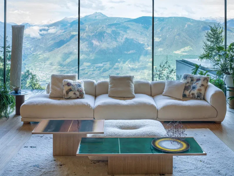Divano imbottito Me-Time di Moroso