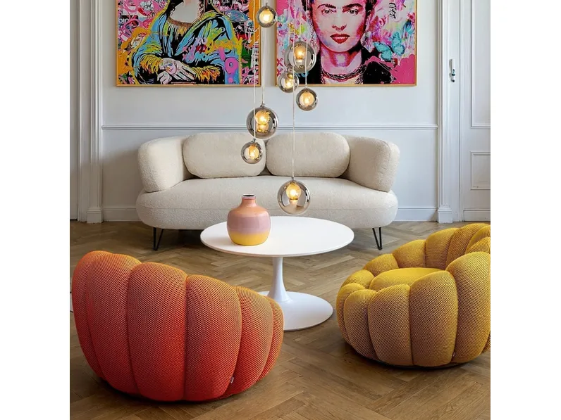 Divano lineare Peppo di Kare Design