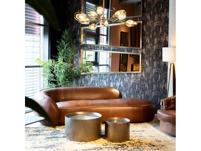 Divano in pelle Recamiere Wonder di Kare Design