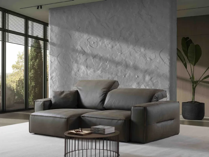 Divano in pelle Slide di Flexstyle