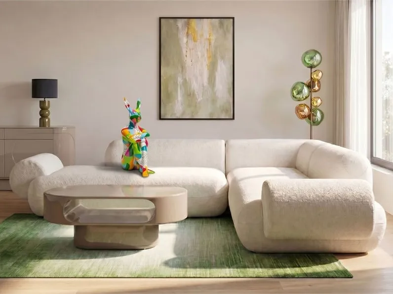 Divano angolare Soft Edge di Kare Design