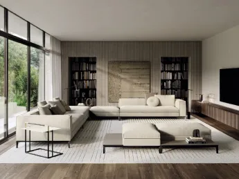 Divano angolare Taylor di Frigerio