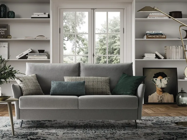 Divano letto lineare Vintage di Confort Line