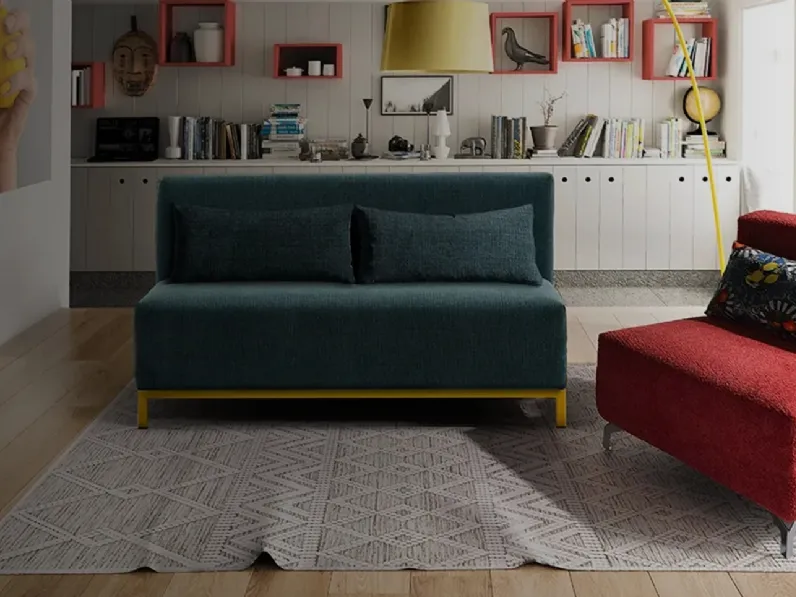 Divano Letto lineare Voilà Sofa di Family Bedding
