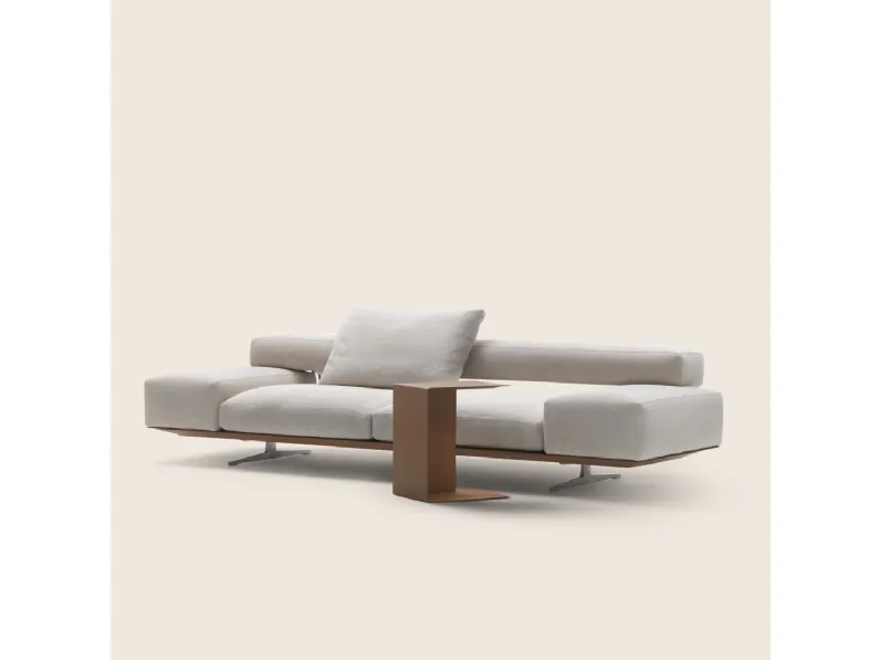 Divano lineare Wing di Flexform