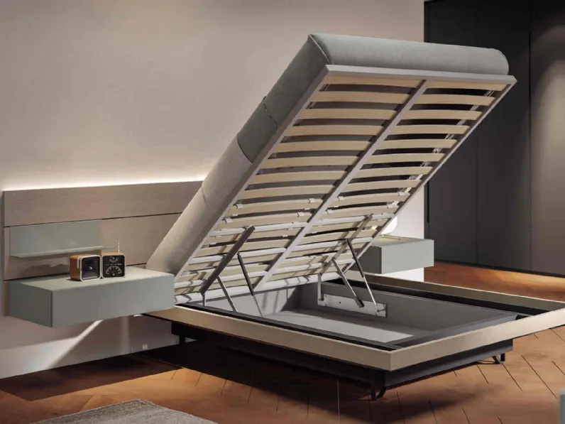 Letto 911 con box contenitore di Veneran