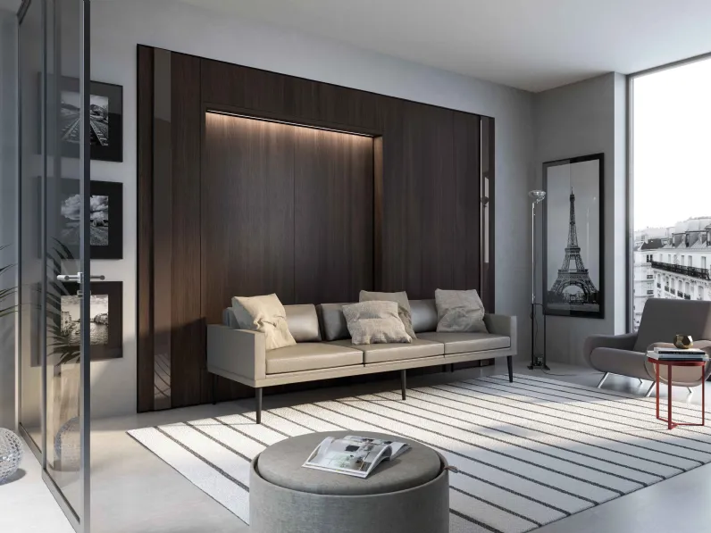 Letto a scomparsa Alcova Light Comp 253 di Tumidei