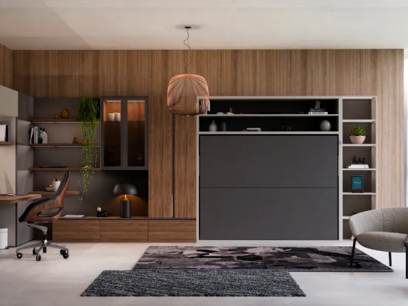 Letto a scomparsa Circe Standard di Clei