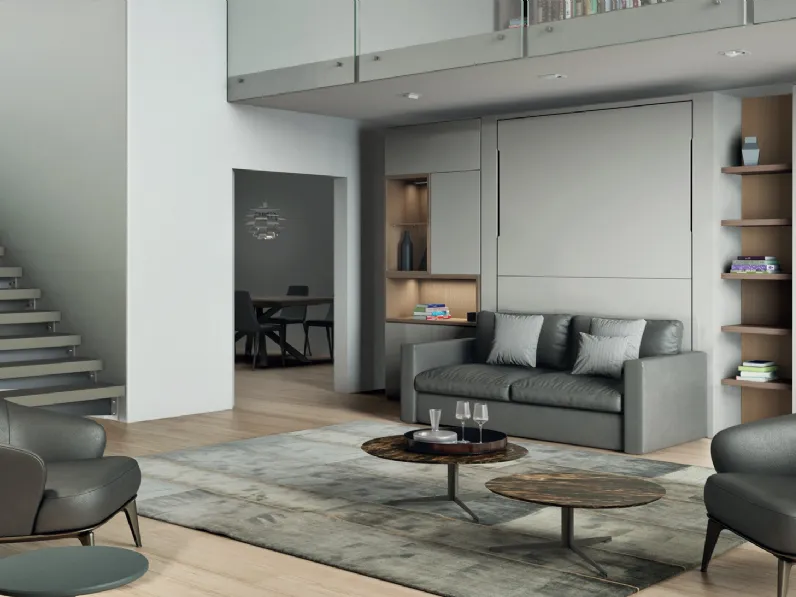 Letto a scomparsa Composizione G04 di Molteni Home Revolution