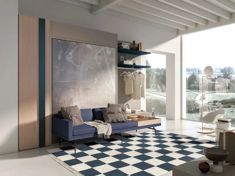 Letto a scomparsa Divano Flip di Tumidei