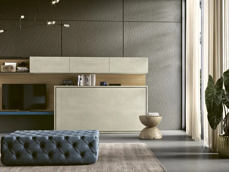 Letto a scomparsa Orizzontale 02 di 2B Italia