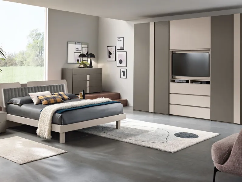 Letto Abaco Composizione 162 di Gierre Mobili