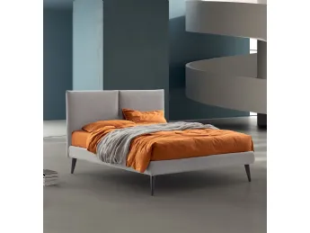Letto Alessia in tessuto imbottito Stilfar Italia.