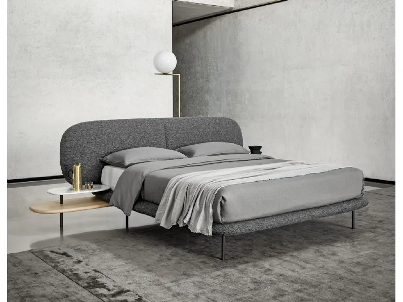 Letto imbottito Neyo di Alf Da Frè