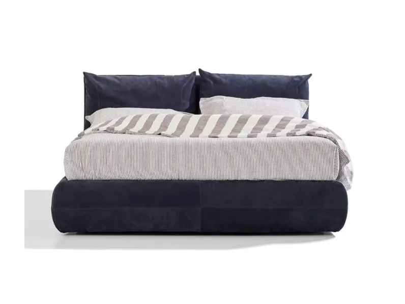 Letto Mezzanotte in tessuto imbottito di Alto
