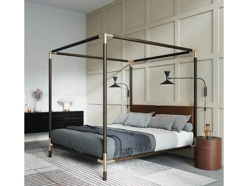 Letto con baldacchino Arborè di Alivar