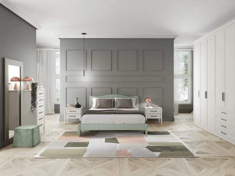 Letto con testiera Arcadia Gabry di Colombini Casa