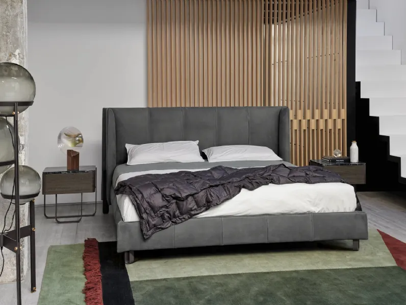 Letto con testiera Big Night di Arketipo
