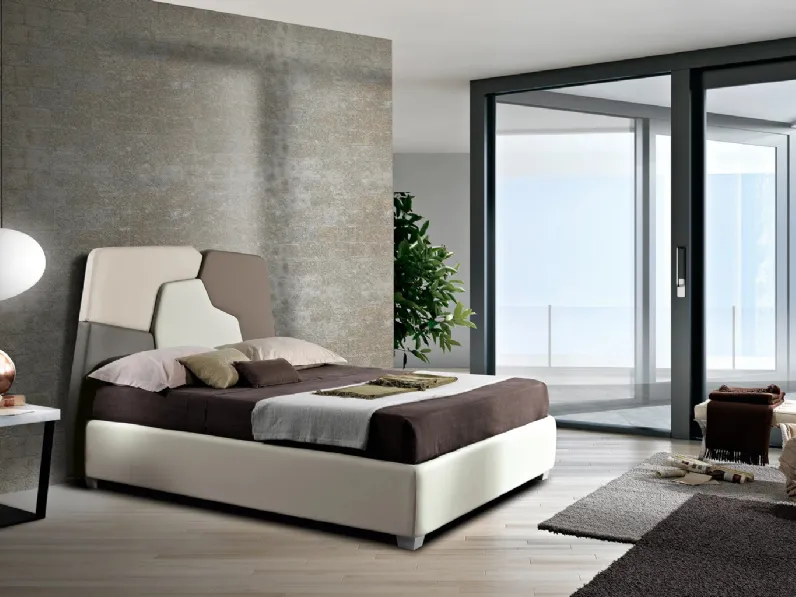 Letto con testiera Cusco di Artigianaletti