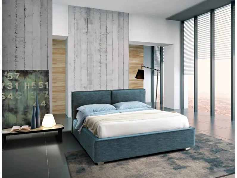 Letto in tessuto Feel di Artigianaletti